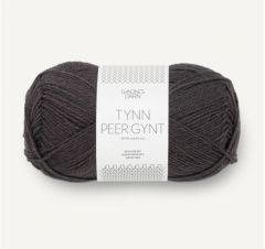 Sandnes Garn Tynn Peer Gynt (3800) Bristol Black