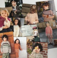 Enkel Patroon Sandnes Garn Collectie 2408 - Soft Knits - Kids - papieruitgave  - engels  bij de Breiboerderij                            