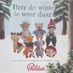  Haakpatronen en Voorleesboekje 'Brrr de winter is weer daar' bij de Breiboerderij                           