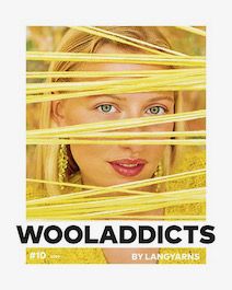  wooladdicts by lang yarns #10 - breipatronen magazine (voorjaar-zomer 2023) bij de Breiboerderij                           