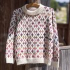 Breipakket Trui  NORDIC HEAVEN - Lang Yarns  - met patroon (NL) twv €5,- bij de Breiboerderij                            