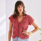 Haakpakket Phildar Dames Vestje Emée - Phil Rustique bij de Breiboerderij                            