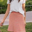 Breipakket CLEO SKIRT collectie 2504 Sandnes Garn  - Line - patroon in engels                            