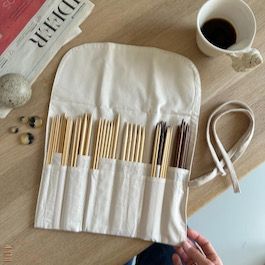 Knitting needle on sale case