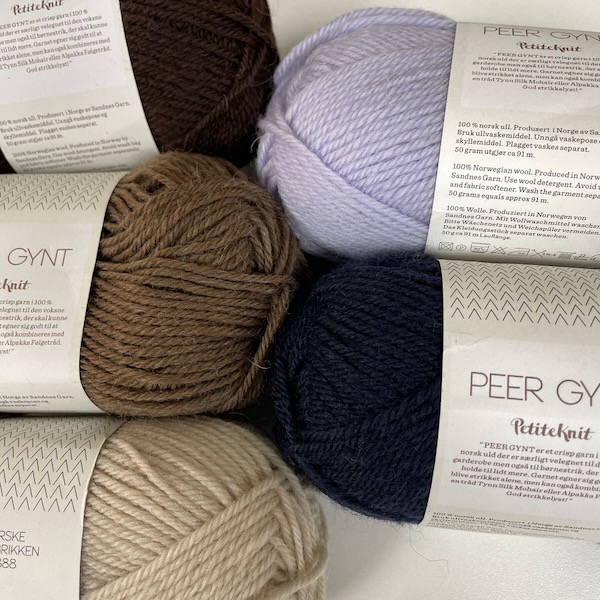 Breipakket PetiteKnit - Celeste Sweater Dames - Sandnes Garn Peer Gynt - Afbeelding 2
