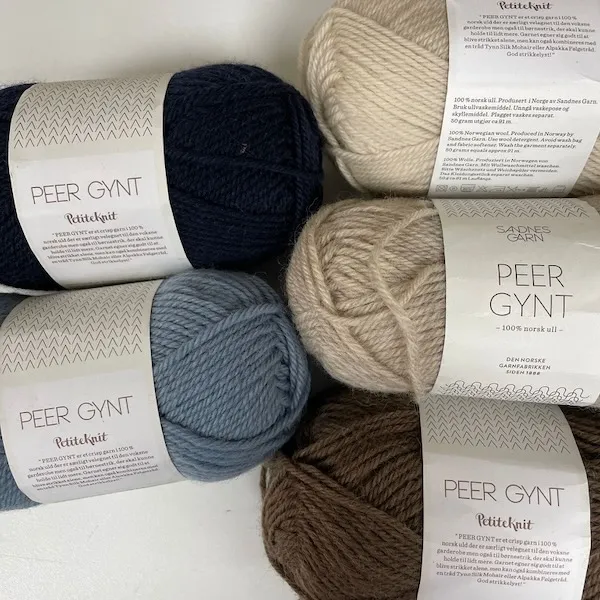 Breipakket PetiteKnit - Celeste Sweater JUNIOR - Sandnes Garn Peer Gynt - Afbeelding 2