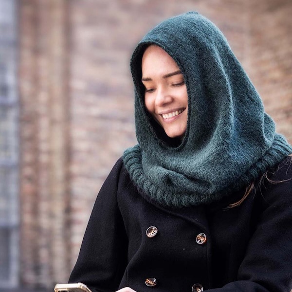 Breipakket HOODIE COPENHAGEN - Lang Yarns  - Baby Alpaca en Cashmere Dreams