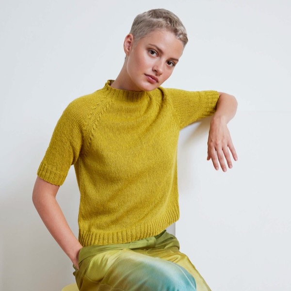 Breipakket TEE NIEVES  - Lang Yarns  -  ANANAS