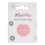 KnitPro Clicky Toerenteller Roze