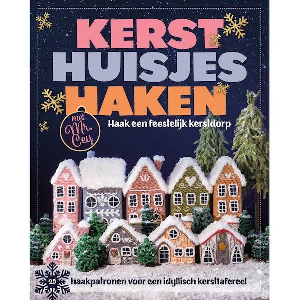 Kersthuisjes haken met Mr. Cey - Haakpakket - Lang Yarns Quattro