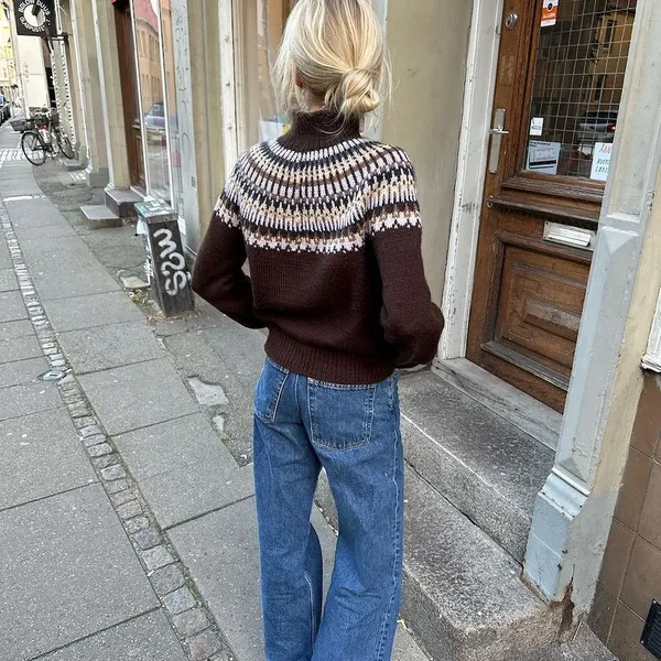 Patroon PetiteKnit - CELESTE Sweater - Afbeelding 4