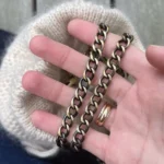 PetiteKnit - draag ketting voor tas of clutch - 1 m x 8 mm