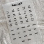 petiteknit iron on labels a