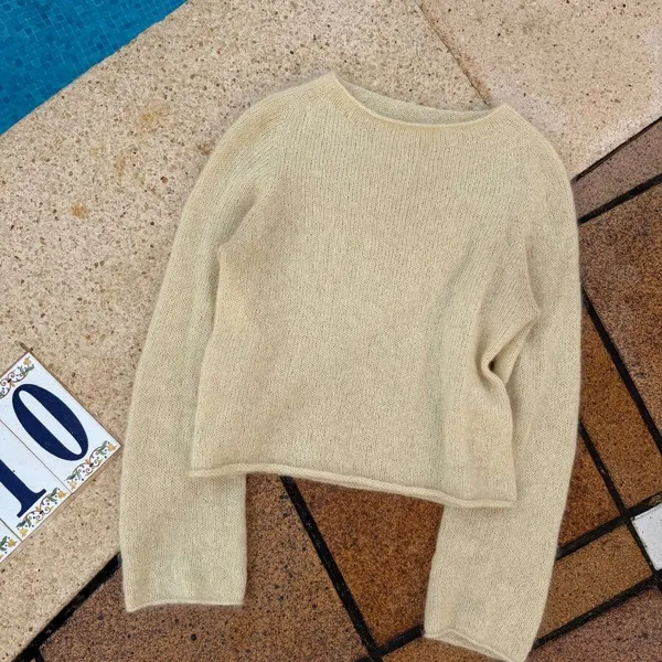Breipakket PetiteKnit - IVY BLOUSE - Sandnes Garn Tynn Silk Mohair - Afbeelding 4