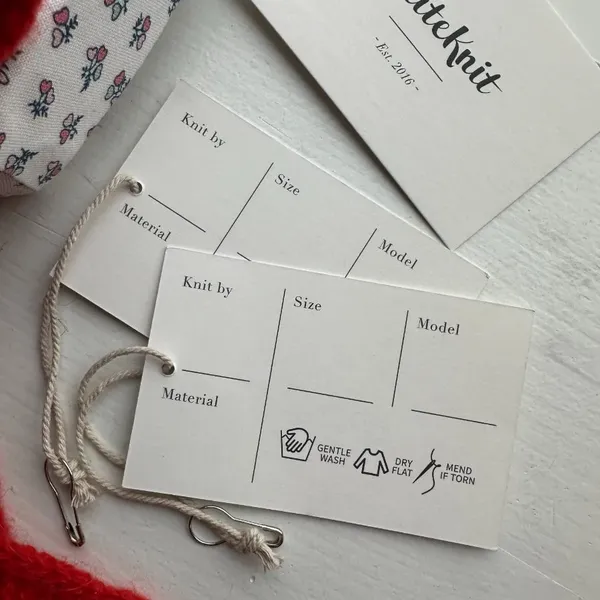PetiteKnit - Knit Tag - label voor handwerk