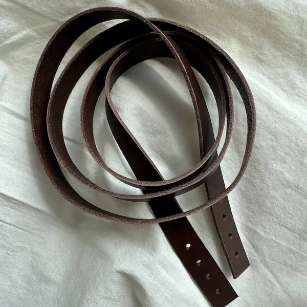 PetiteKnit - Leren Band - leather strap - voor Florence Bag - 1 x 110 cm