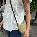 PetiteKnit - Leren Band - leather strap - voor Florence Bag - 1 x 110 cm