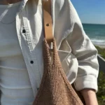 PetiteKnit - Leren Band - leather strap - voor Terrazzo Bag