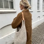 PetiteKnit - Leren Band - leather strap - voor Terrazzo Bag