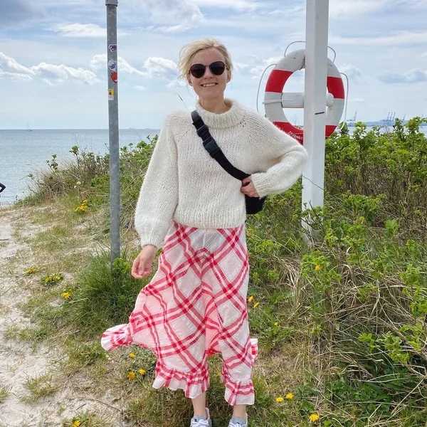 Breipakket PetiteKnit - LOUISIANA SWEATER - Sandnes Garn Borstet Alpakka - Afbeelding 3