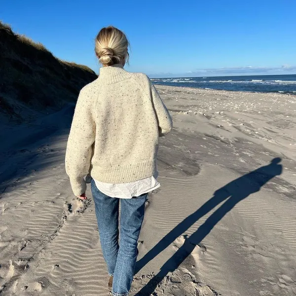 Breipakket PetiteKnit - Louvre Sweater - Sandnes Garn Peer Gynt - Afbeelding 2