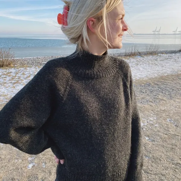 Breipakket PetiteKnit - Louvre Sweater - Sandnes Garn Peer Gynt - Afbeelding 3