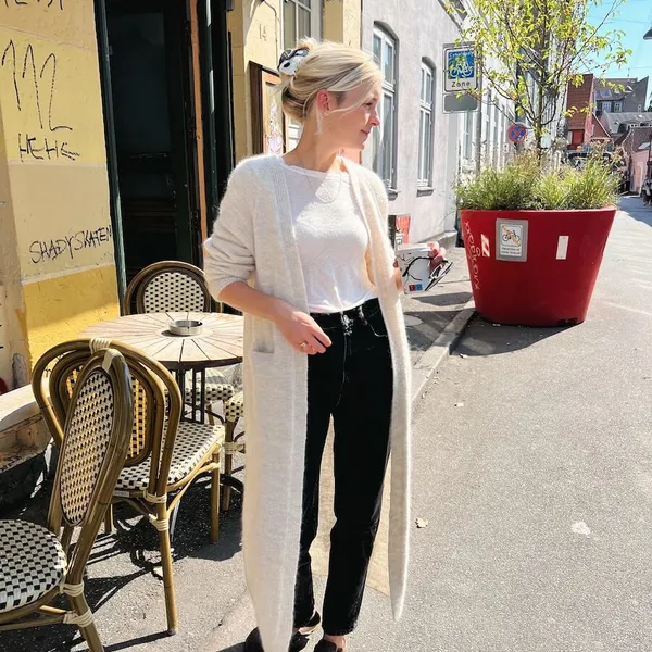 petiteknit no frills cardigan a