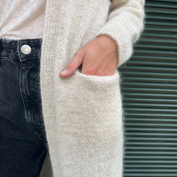 Patroon PetiteKnit No Frills Cardigan - Sandnes Garn - Afbeelding 2