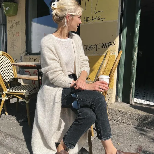 Patroon PetiteKnit No Frills Cardigan - Sandnes Garn - Afbeelding 3