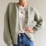 petiteknit novice cardigan mohair a