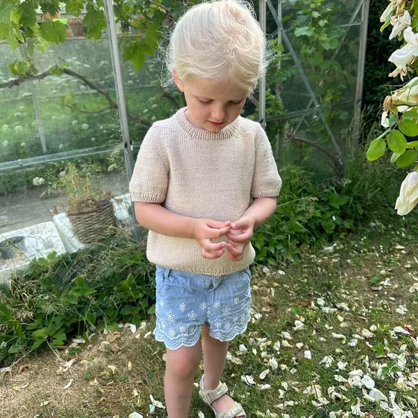 Patroon PetiteKnit - Poppy Tee - Junior - Afbeelding 2