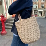 Voering voor tas met ronde bodem - 80 cm - PetiteKnit