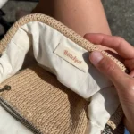 Voering voor Small Frame Clutch - PetiteKnit -naturel