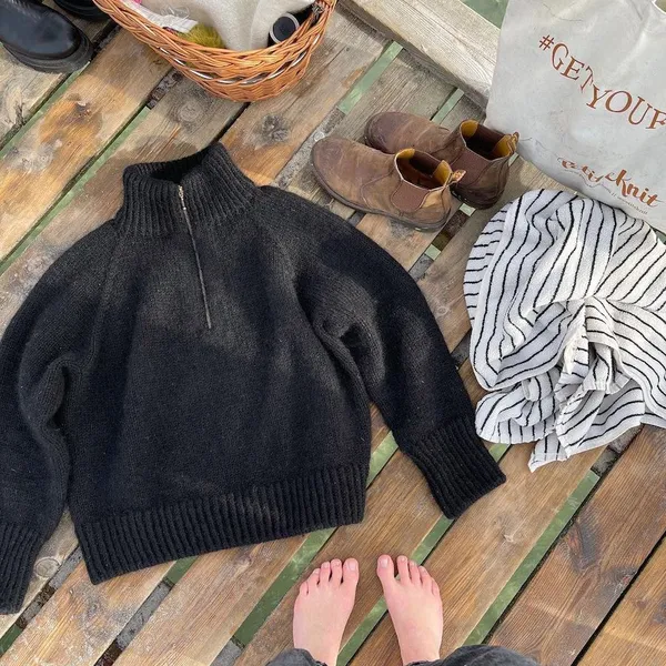 Patroon PetiteKnit - Zipper Sweater - Afbeelding 2