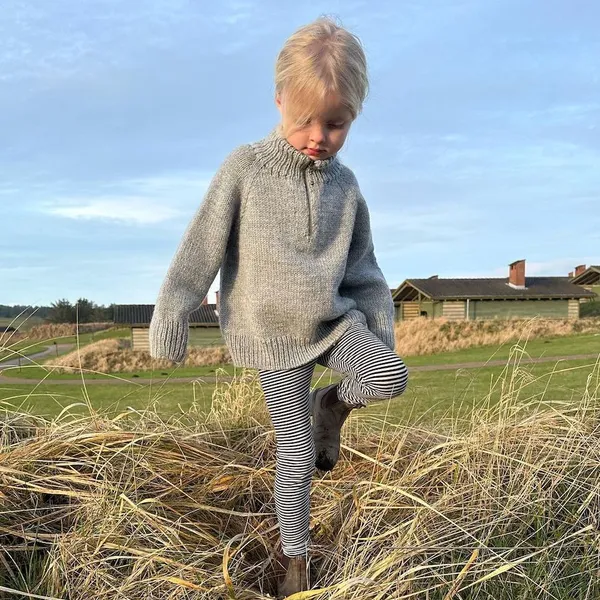 petiteknit zipper sweater light junior a