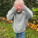 Patroon PetiteKnit - Zipper Sweater - Light Junior