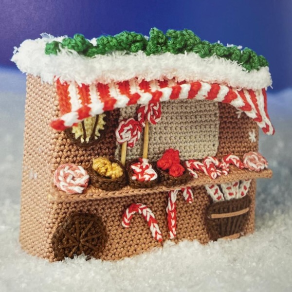 Kerstdorp haken met Mr. Cey - Haakpakket CANDY SHOP - Lang Yarns Quattro