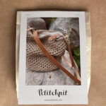 PetiteKnit - Leren Banden - leather strap (naturel) - 94 x 2 cm (2 stuks) - French Market Bag