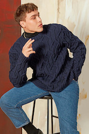 Lang Yarns Punto 44 Men - breipatronen - Afbeelding 6