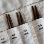 PetiteKnit - Knitter's Needle Case - Wisselbare Naalden - met GRATIS opstrijklabels met maten