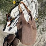 PetiteKnit - Leren Band - leather strap - voor Terrazzo Bag