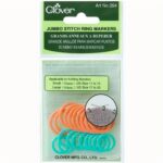Clover Stekenmarkeerders Ring 2x10 st. (voor dikke naalden)