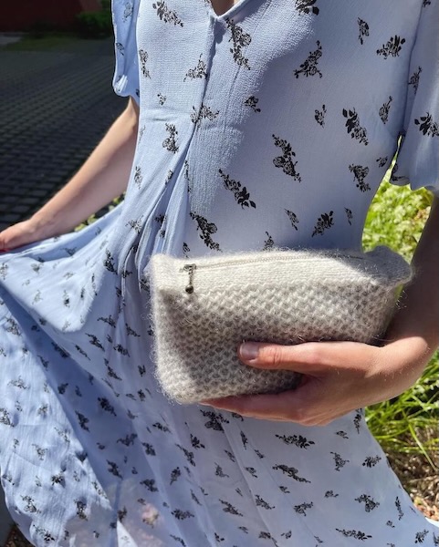 Voering voor Small Clutch - PetiteKnit -naturel - Afbeelding 4