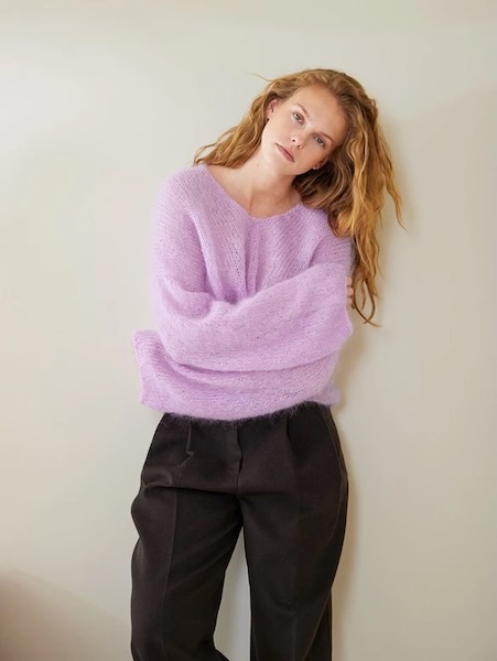 Patroon FACILE SWEATER -2402-04 - Ballerina Chunky Mohair - Afbeelding 2