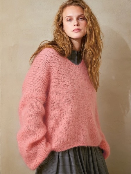 Patroon FACILE SWEATER -2402-04 - Ballerina Chunky Mohair - Afbeelding 5