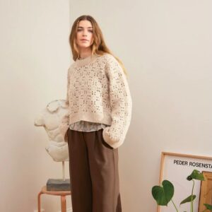 Haakpatroon FLEUR SWEATER - 2403-06