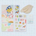 Scheepjes CKAL Blue Tit Cushion Kit - breien of haken