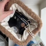 Voering voor Small Frame Clutch - PetiteKnit -naturel