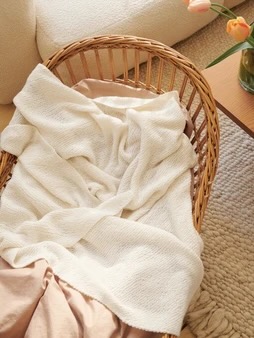 Enkel Patroon Sandnes Garn Collectie 2406 - Baby Dekens - Afbeelding 2