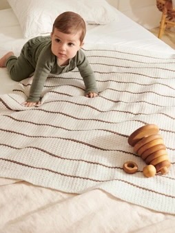 Enkel Patroon Sandnes Garn Collectie 2406 - Baby Dekens - Afbeelding 5